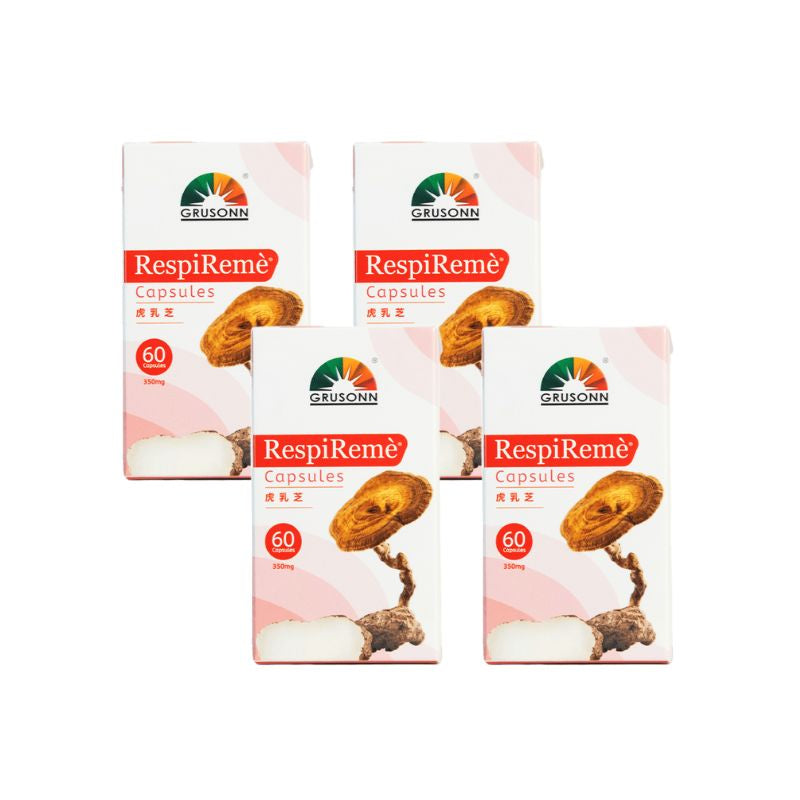 Grusonn RespiReme - Cendawan Susu Harimau Sklerotia