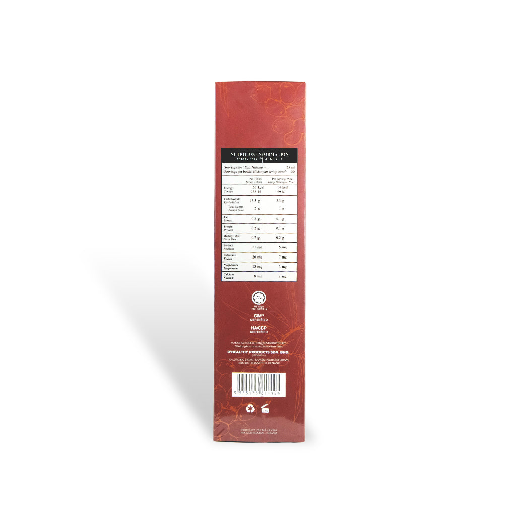 D'Healthy Diamond drink for eczema relief, wound healing, and brightening skin tone with Rice Ceramide.