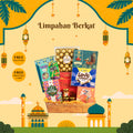 Limpahan Berkat Raya Hamper (SAY288) featuring Ferrero Rocher T24, Bird's Nest bottles, and Bite & Bright collagen bars