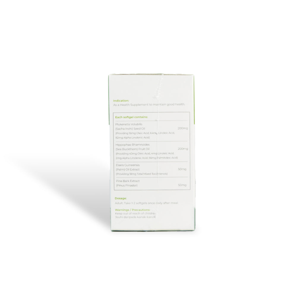 MEGAPINE dosage guide for children, adults with 3 Highs, and pregnant mothers for daily health maintenance.