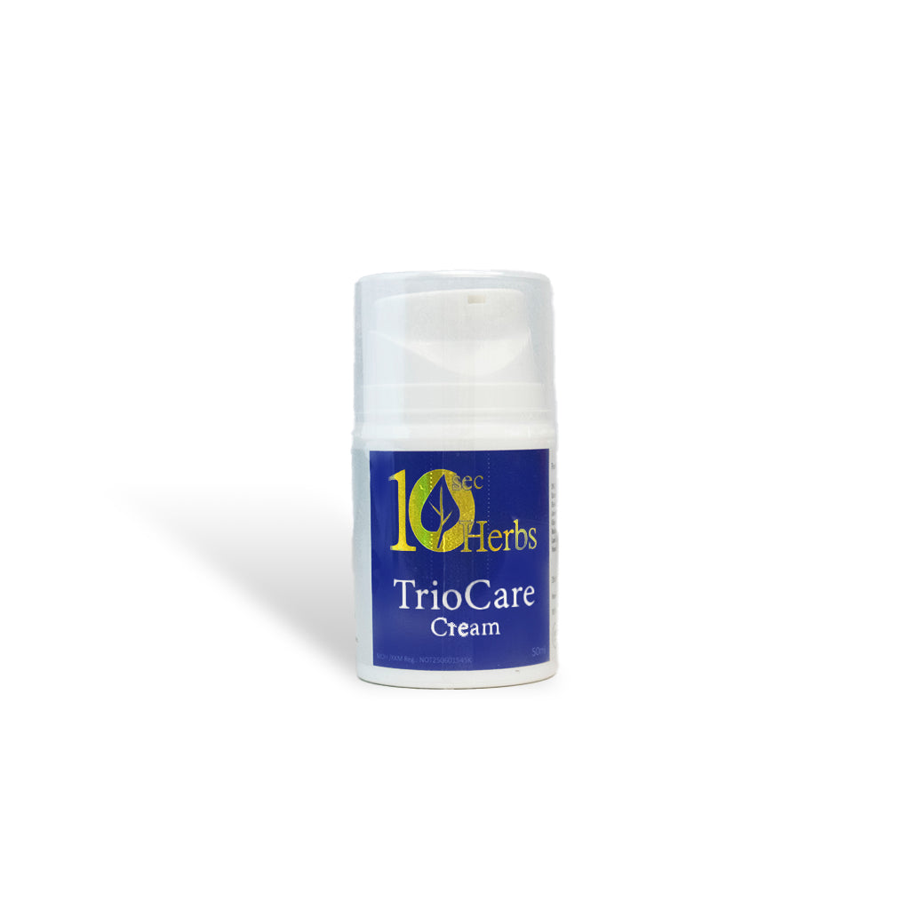 10 Sec Herbs TrioCare Cream 50ml transdermal wellness cream for liver, spleen, and kidney support.