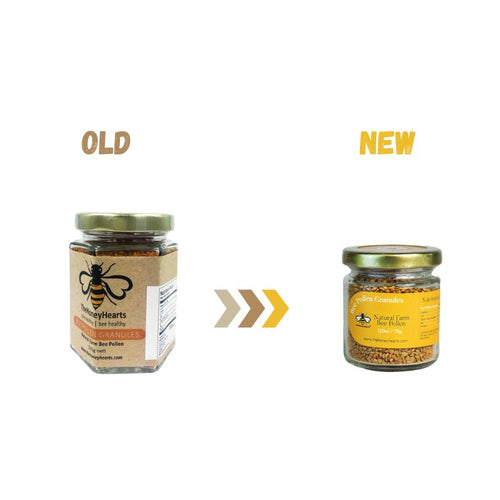 The Honey Hearts Bee Pollen Granules