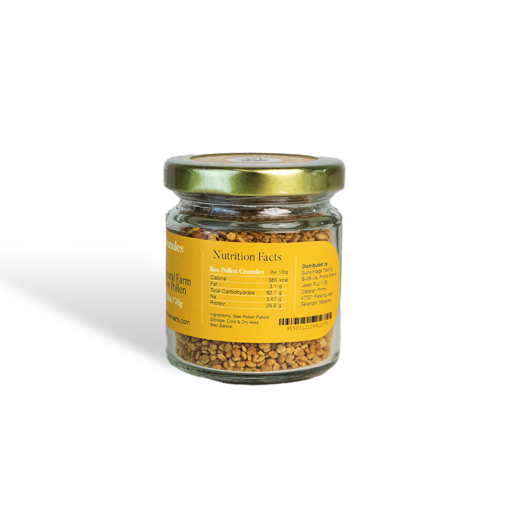 The Honey Hearts Bee Pollen Granules