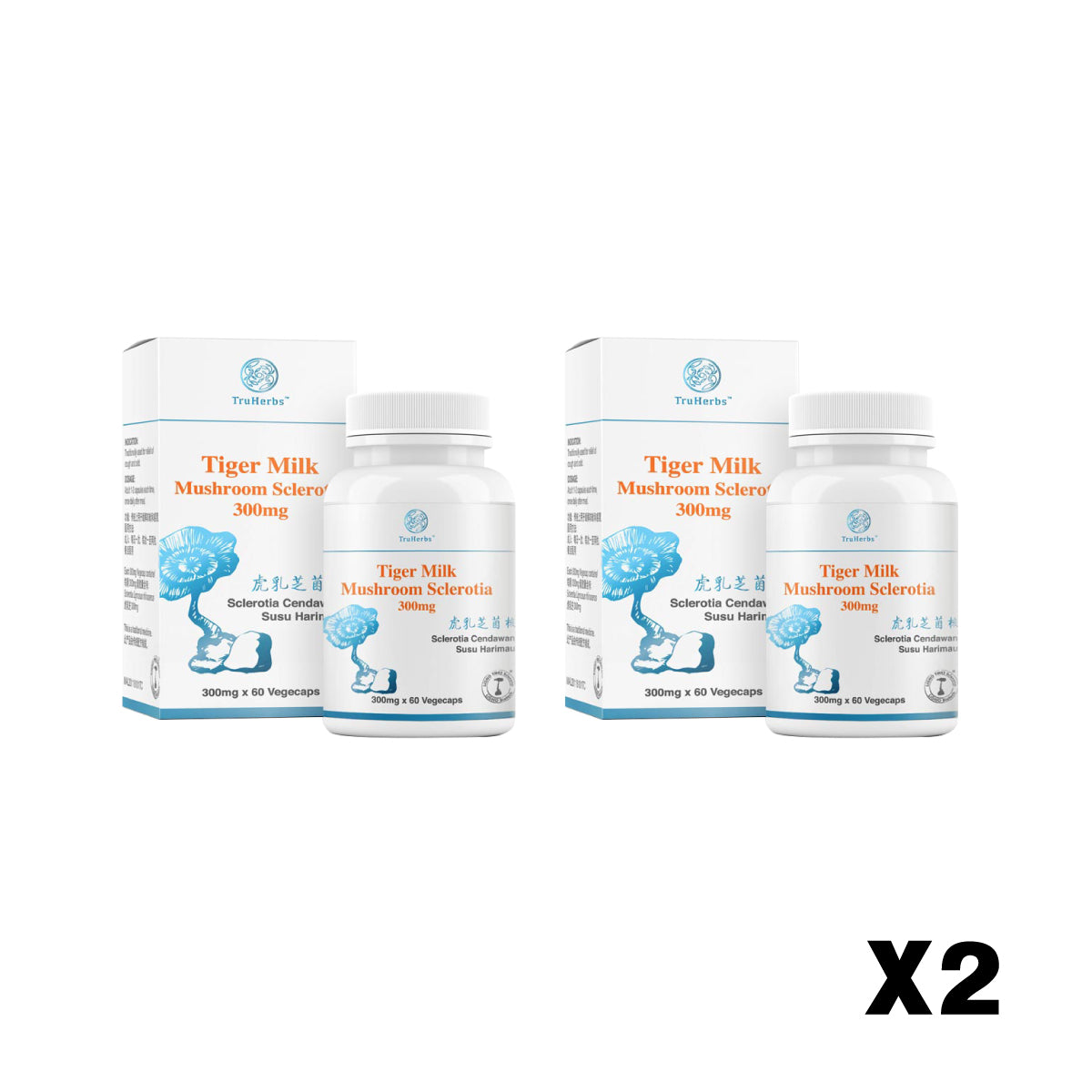TruHerbs Tiger Milk Mushroom Sclerotia