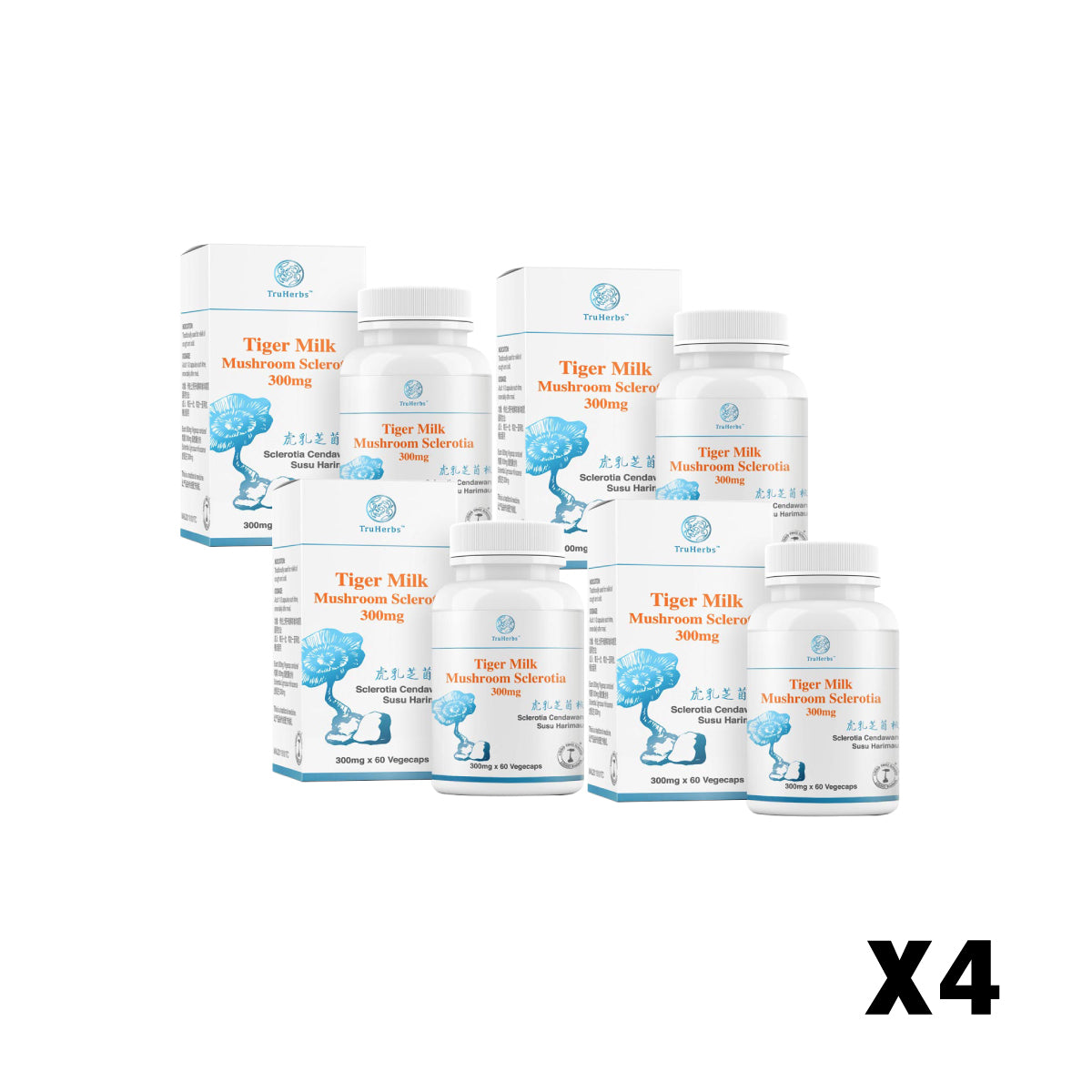 TruHerbs Tiger Milk Mushroom Sclerotia