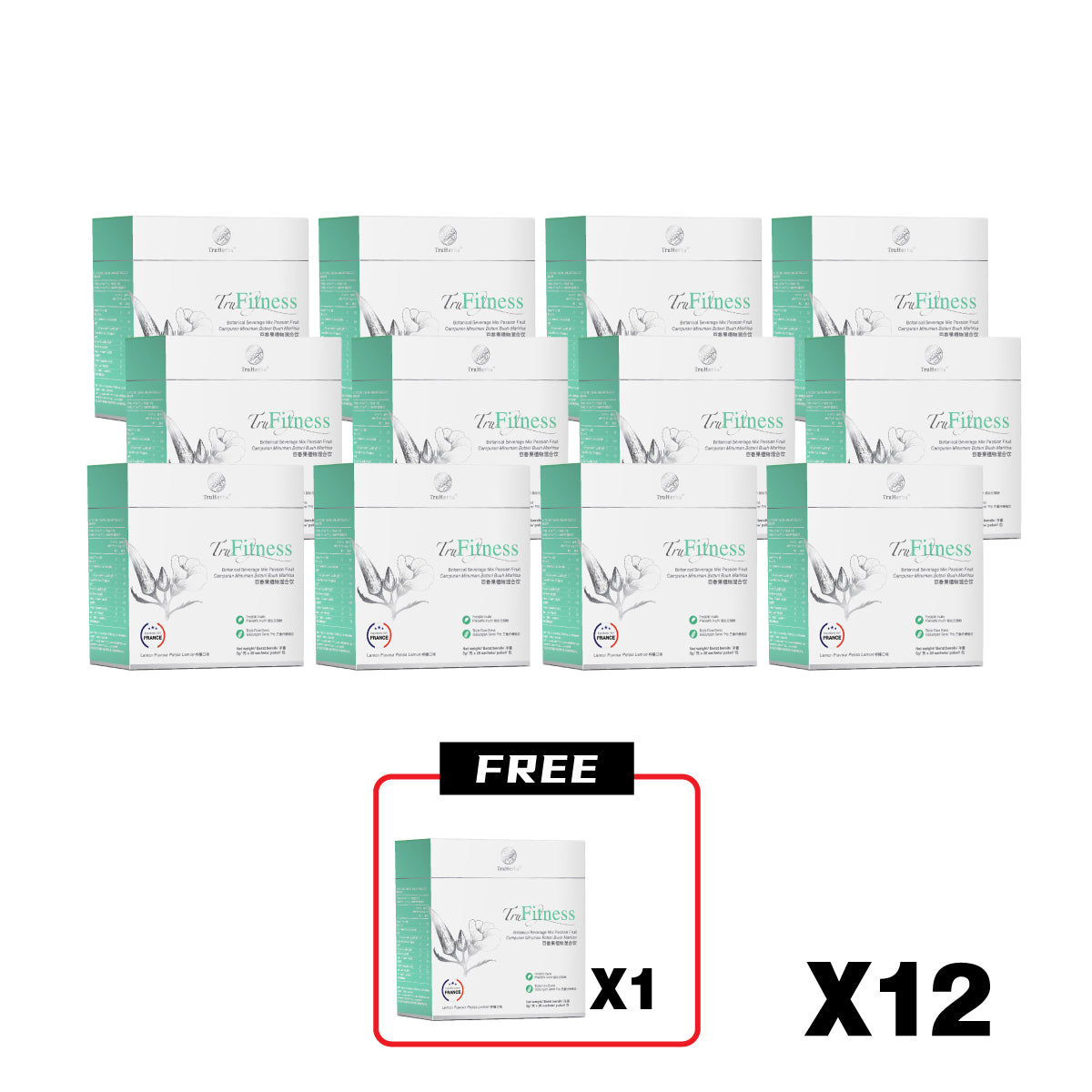 Truherbs Trufitness All-in-one Weight Management Beverage - Formulated from FRANCE
