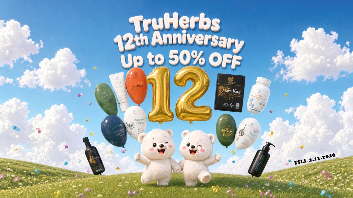 TruHerbs 12th Anniversary - Up to 50% OFF, till 2 Nov 2026
