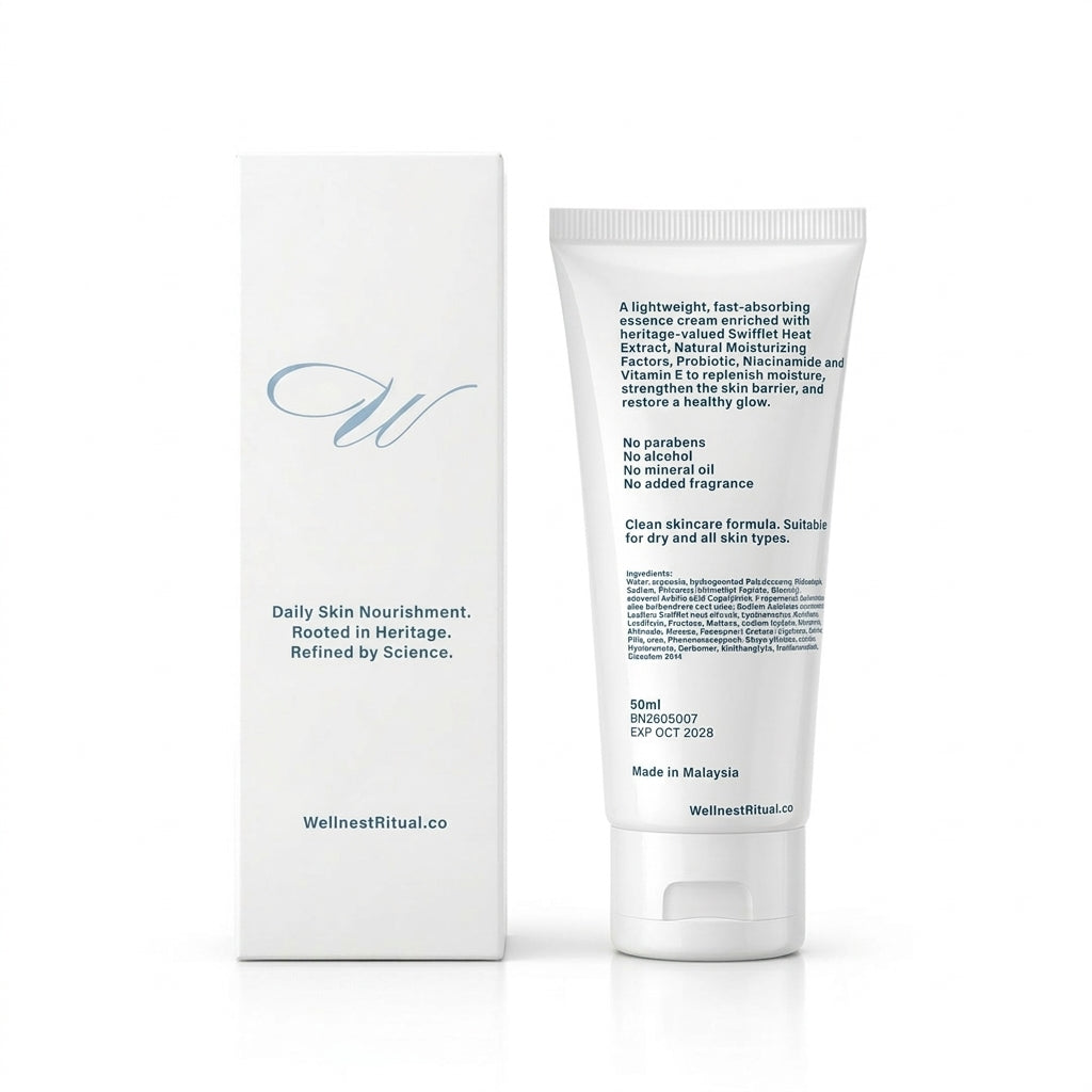 Wellnest Ritual Essense Cream - Clean Skincare with Swiftlet Nest Extract